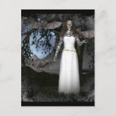 Skeleton Woman Briefkaart (Voorkant)