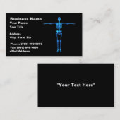 Skeleton X-Ray Visitekaartje (Voorkant / Achterkant)