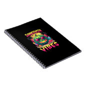 Skeleton Zomer Vibes Watermelon Jack-O Notitieboek (Rechterzijde)