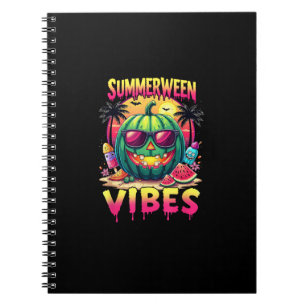 Skeleton Zomer Vibes Watermelon Jack-O Notitieboek