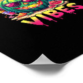 Skeleton Zomer Vibes Watermelon Jack-O Poster (Hoek)