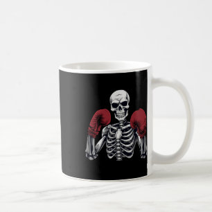 Skeletonbokser Boksen Kickboksen Halloween Vechtku Koffiemok