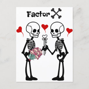 Skeletonliefhebbers Briefkaart