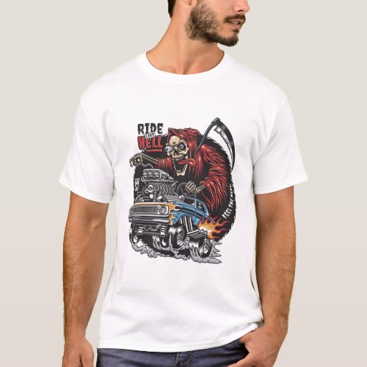 Skeletonraces T-shirt (Voorkant)