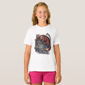 Skeletonraces T-shirt (Voorkant volledig)