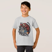 Skeletonraces T-shirt (Voorkant volledig)