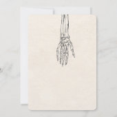 Skeletons 2 Bone-Chilling Halloween Party Kaart (Achterkant)