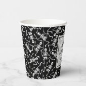 Skeletons BONE APPÉTIT Papieren Bekers (Rechts)