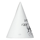 Skeletons Dance net alsof niemand Halloween kijkt Feesthoedjes (Links)