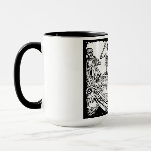 Skeletons Danse Macabre Coffee Mok (Links)