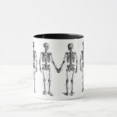  Skeletons Diagram met Genummerde Botten Mok (Midden)