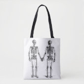 Skeletons Diagram met Genummerde Botten Tote Bag (Voorkant)
