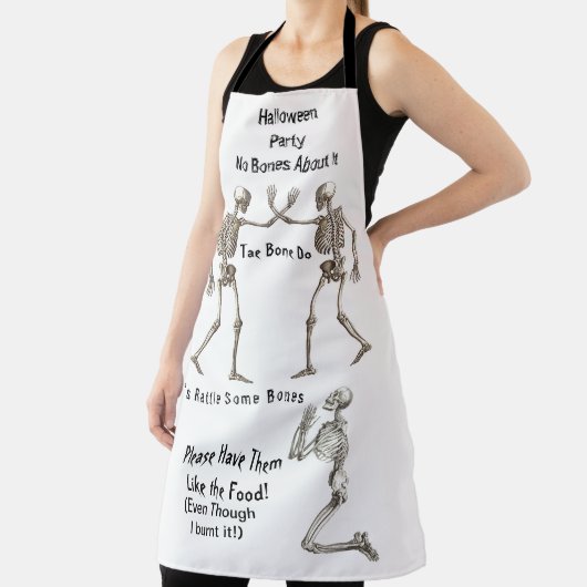 Skeletons Halloween House Party All Over Print Schort (Insitu)