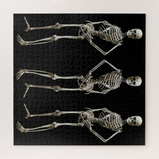 Skeletons Jigzaag Puzzle Legpuzzel (Horizontaal)