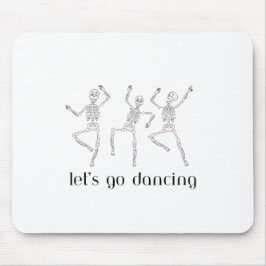 Skeletons laat dansen op een muismat