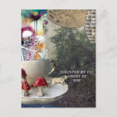 Skeletons Mixed Media Collage Ghost of You Briefkaart (Voorkant)