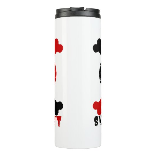 Skeleton's Secret Thermosbeker (Achterkant)