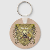 Skeletons Shield Sleutelhanger (Voorkant)
