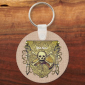 Skeletons Shield Sleutelhanger (Voorkant)