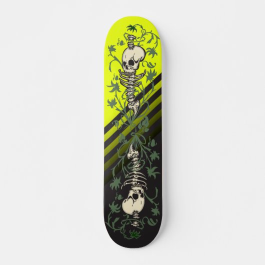 Skeleton's tuinskateboard skateboard (Voorkant)