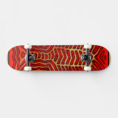 Skeletontwerp voor skateboard (Horizontaal)