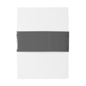 skeletpaar bruiloft uitnodigingen wikkel (Achterkant Voorbeeld)