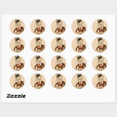 Skeletpak Ronde Sticker (Vel)