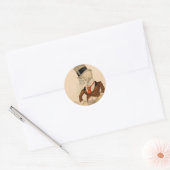 Skeletpak Ronde Sticker (Envelop)