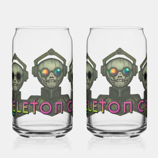 Skeletploeg Blikvorm Glas (Links)