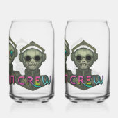 Skeletploeg Blikvorm Glas (Achterkant)