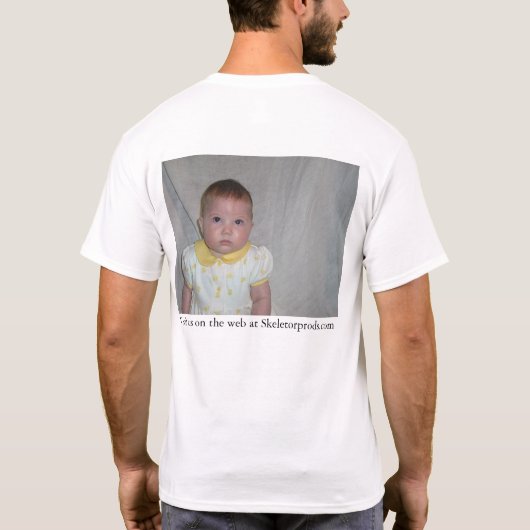 Skeletproducten T-shirt (Achterkant)