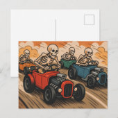 skeletrace briefkaart (Voorkant / Achterkant)