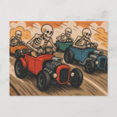 skeletrace briefkaart (Voorkant)