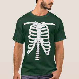 Skeletrib Cage Halloween Costuum T-shirt