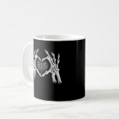 Skeletribben Handje Koffiemok (Voorkant links)