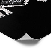 Skeletribben Handje Poster (Hoek)