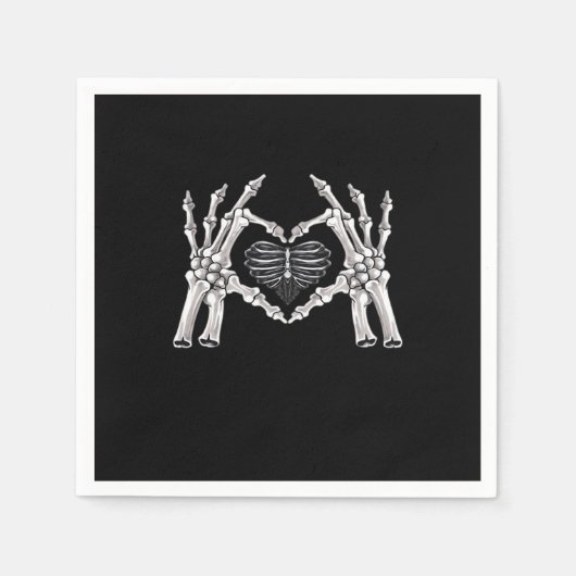 Skeletribben Handje Servet (Voorkant)