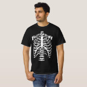 Skeletribben Kostuum T-shirt (Voorkant volledig)