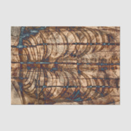 Skeletribbenkooi Beige bruine  röntgenfoto Tissuepapier