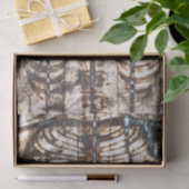  Skeletribbenkooi Bruin Witte röntgenfoto Tissuepapier (Geschenk)