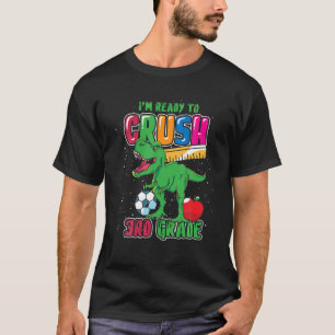 Skeletrog Dinosaur T Rex Halloween 202 T-shirt