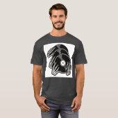 Skeletrots vriend t-shirt (Voorkant volledig)