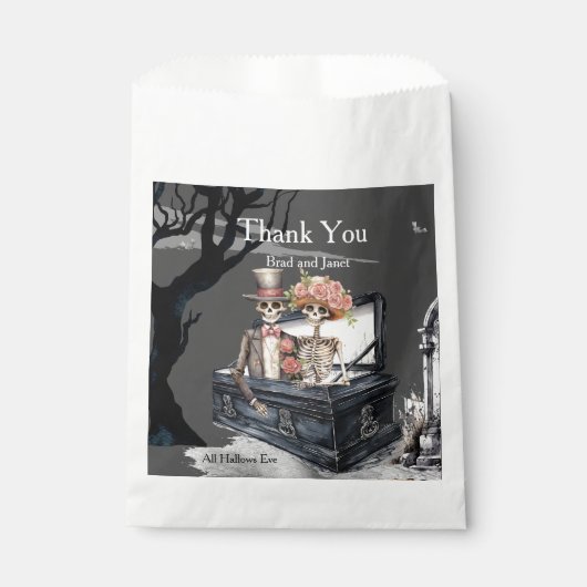 Skeletruutje Bedankt Bedankzakje (Voorkant)