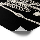 Skeletsbeweging Oké Gesture Poster (Hoek)