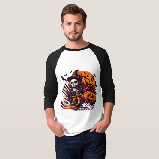 Skeletshredder T-shirt (Voorkant volledig)