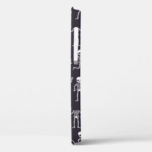 Skeletsilhouettes naadloos patroon voor hallowiet Case-Mate iPhone case (Achterkant / Links)