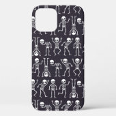 Skeletsilhouettes naadloos patroon voor hallowiet Case-Mate iPhone case (Achterkant)