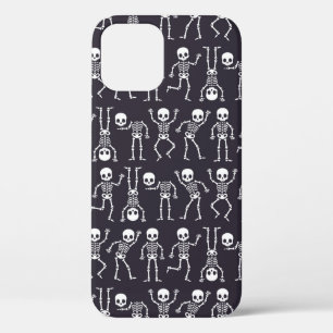 Skeletsilhouettes naadloos patroon voor hallowiet Case-Mate iPhone case