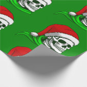 skeletskeletskelet voor kerst cadeaupapier (Hoek)