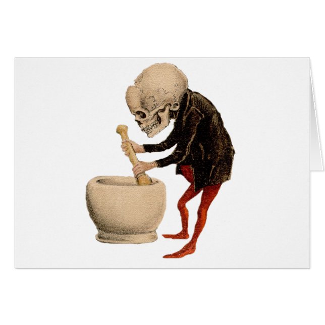 Skeletspapier (Voorkant Horizontaal)